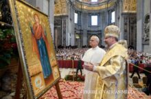 Papa Leão XIV com a Igreja Católica Ucraniana em peregrinação